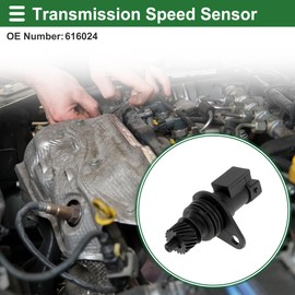 Motoforti 1 Pc No.616024 Transmission Speed Sensor for Peugeot 306 1.4 1993-2001 Sturdy Car Gear Box VSS Speed Sensor