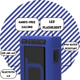 Bumpboxx Retro Pager Beeper | Outdoor Portable Bluetooth Speaker