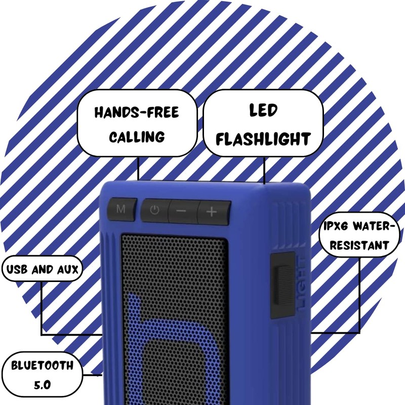 Bumpboxx Retro Pager Beeper | Outdoor Portable Bluetooth Speaker