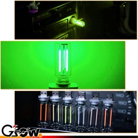 GSOWO USB Car Light, Touch Control LED Car Interior Atmosphere Lights, Mini USB Lamp for Car, Bedroom, Hallway (Blue)