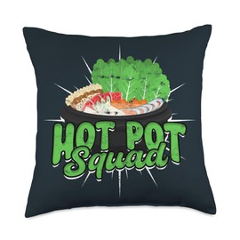 Hot Pot Chinese Hot Pot Lover I Love Hot Pot Throw Pillow