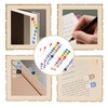 Number Index Labels Multicolor Alphabet Tabs 1-50 1-100 Tab Dividers