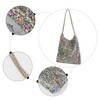Meliyya Sequin Shopper Tote Bag Shoulder Bag Shiny Shoulder Bag