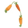 Smart Garden ZOON Plush Fun Tugga Carrots tug of war