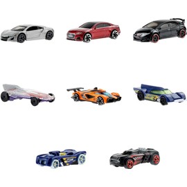 Hot Wheels HGJ94-10 Pack Vehicles, Rewards Cars, Individually Packed with Gold Sticker, Die-Cast Car in 1:64 Scale, Random Selection, Toy Cars, Gift for Children from 3 Years
