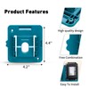Crtbelfy Battery Holder Mount for Makita 18V Battery Dock Holder