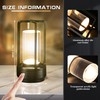 Portable Cordless Table Lamp，LED Desk Lamp with Touch Control，3-Colour Infinitely