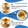 420 Pcs Threaded Inserts, M2 M2.5 M3 M4 M5 M6