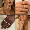 Guyode Set of 3 Rings Set, Gold Ring, Stackable Rings,