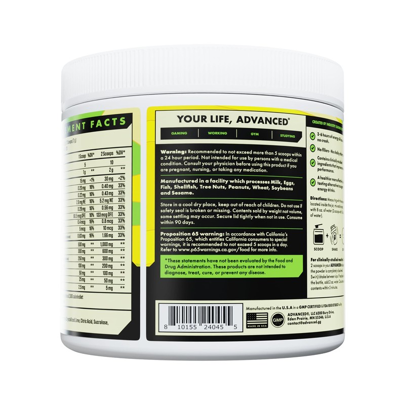 Advanced Focus - Lemon Lime