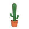 Balvi Cactus Dishwasher Brush Green Cactus Shape and Holder in