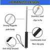 Difounmas 3 Metre Telescopic Flagpole Set, Handheld Telescopic Flagpole, Blue