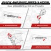 xitomer Adjustable Steel Kickstand Sidestand Foot Fit For Kawasaki Ninja