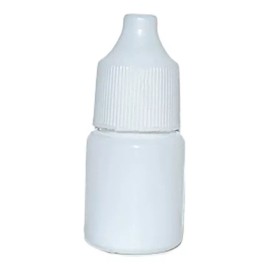 Unbranded 10 Gotero Farmaceutico Plastico Blanco Tapa Inser 5 Ml