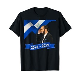 Nayib Bukele Presidente De El Salvador 2024 T-Shirt