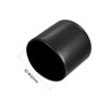 sourcing map 8pcs Rubber End Caps 32mm(1 1/4") ID Vinyl