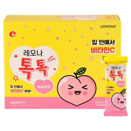 Lemona Tok Tok Vitamin C 100 packets, 200g, 1 pack / 레모나 톡톡 비타민C 100포, 200g, 1개