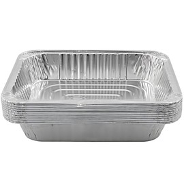 Jetfoil Aluminum Foil Steam Table Pans, Half Size Deep, 9x13 Pans by Blue Sky