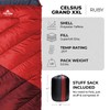 Teton Celsius XXL -25F Degree Sleeping Bag, Cold-Weather Sleeping Bag