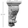 Ekena Millwork COR05X05X12DA 5 1/4-Inch W x 5 3/8-Inch D