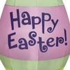 National Tree Company Easter Egg Inflatable Decoration, Pink, Easter Collection,