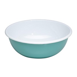Riess, 0305-110 Classic Special Edition Nature Green Medium Kitchen Bowl 18 cm Diameter 18 cm Height 6.6 cm Enamel Green Induction