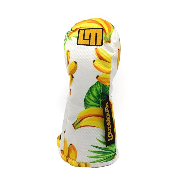 Loudmouth Golf Headcover Utility LM-HC0020/UT (310 Banana White)