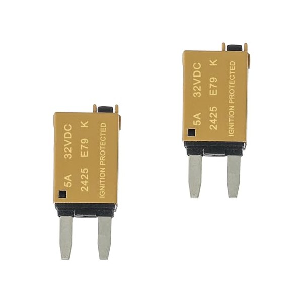 EPLZON EPLZON 5A DC 12V-32V Manual Reset Circuit Breaker ATM