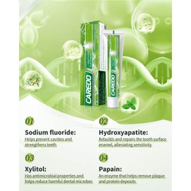 Toothpaste Gum Repair for Avoid Root Canal Therapy, Gingivitis Treatment for Pulpitis Discomforts and Tooth Repair, Remineralizing Hydroxyapatite Toothpaste for Root Canal Discomforts 3.52OZ