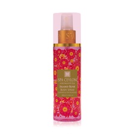 SPA CEYLON Island Rose Body Spray | Floral Aromatic Fragrance Mist for Women |Refreshing Body Spray Perfume with Rose Geranium Oil