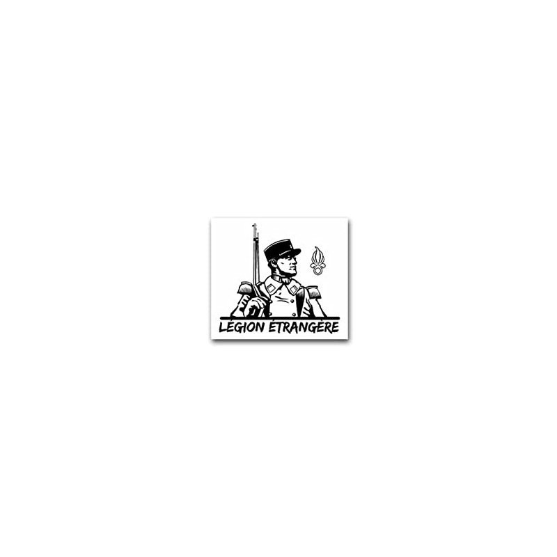 Sticker Légion ètrangére Foreign Legion France Army 8 x 7