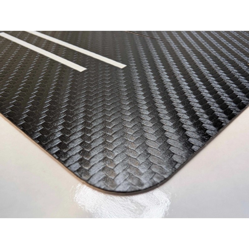 Advanced Trims 4Pcs Car Threshold Strip Door Plate Sill Scuff