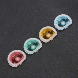 Conjunto de Filtros de Flash de Cámara Portátil, Filtro de Color para Cámara Instantánea, Amarillo, Rojo, Azul, Verde, Kits de Filtros de Color Profesional de Lente para Mini