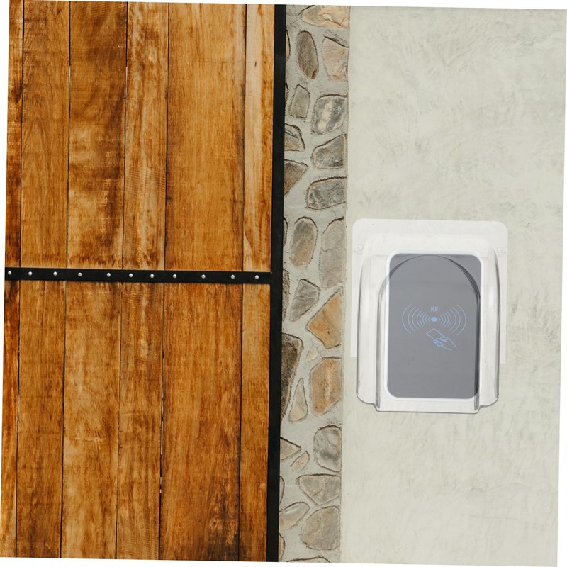 Outanaya Doorbell Rain Cover Acrylic for Outdoor Doorbells against Rain
