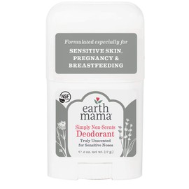 Mini Deodorant Travel Set by Earth Mama | Safe for Sensitive Skin, Pregnancy and Breastfeeding  4-Pack