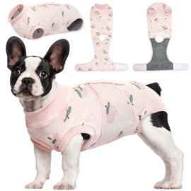 Kuoser Dog Bodysuit After Op, Dog Bodysuit After Castration Male , Dog Bodysuit After Surgery , Breathable Bodysuit for Dogs After Op, Lick Protection Dog, Anti-Wound Licking Surgical Body