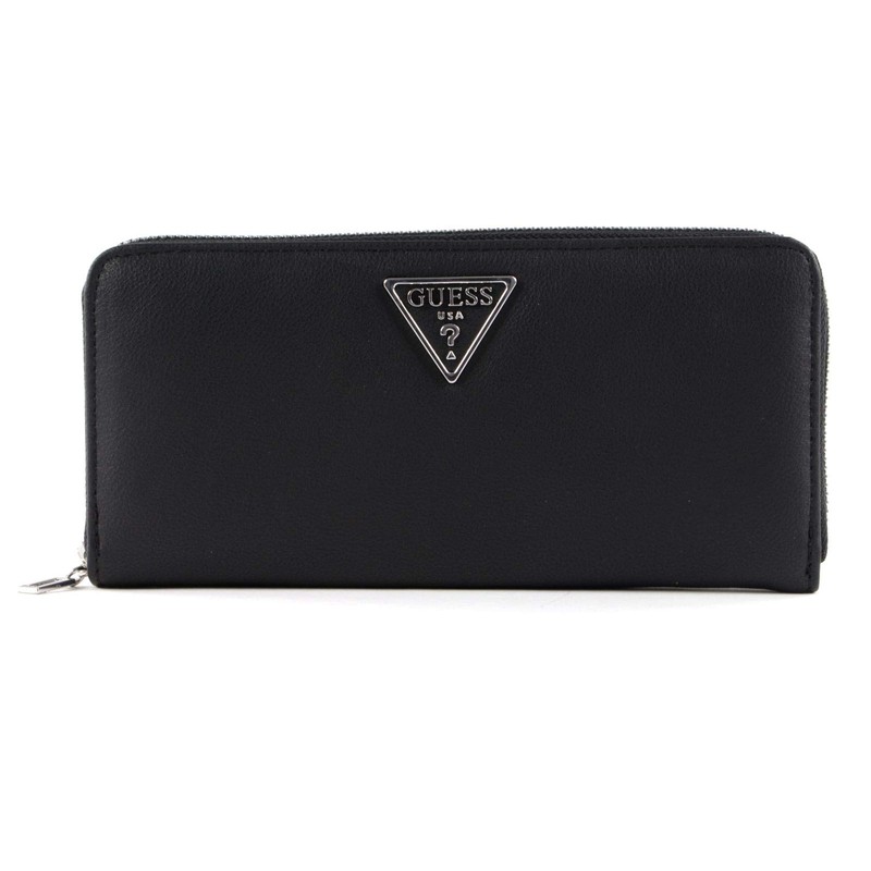 GUESS Women's Ambrose SLG Large Zip Around Accessory Travel Wallet,