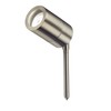 Knightsbridge GU10SPIKEL Stainless Steel Lightweight Spike Light, Aluminium, 35 W,