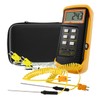 Digital Thermocouple Thermometer Type K (-50~1300°C) Dual Channel 4 Thermocouples