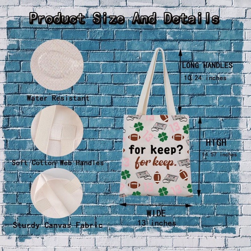 Keeping 13 Book Tote Bag Gift for 13 Fandom Merch