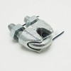 AII Wire Clip Fixing Bracket, Silver, 0.3 inches (9 mm),