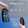 Omega 3 Platinum De 180 Cápsulas Con 1000 mg Por