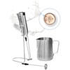 Ozeri Deluxe Milk Frother and 12 oz Frothing Pitcher in