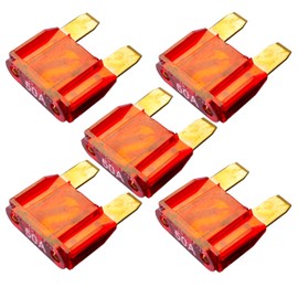 5 Pack 50 AMP Gold APX MAXI Fuse Blade 50A Car Truck Boat Marine RV