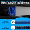 SheeChung 3FT RV Sewer Hose, Short Camper Sewer Hose for