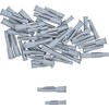 Kraftmann 80841 Hollow Wall Anchors Set of 50