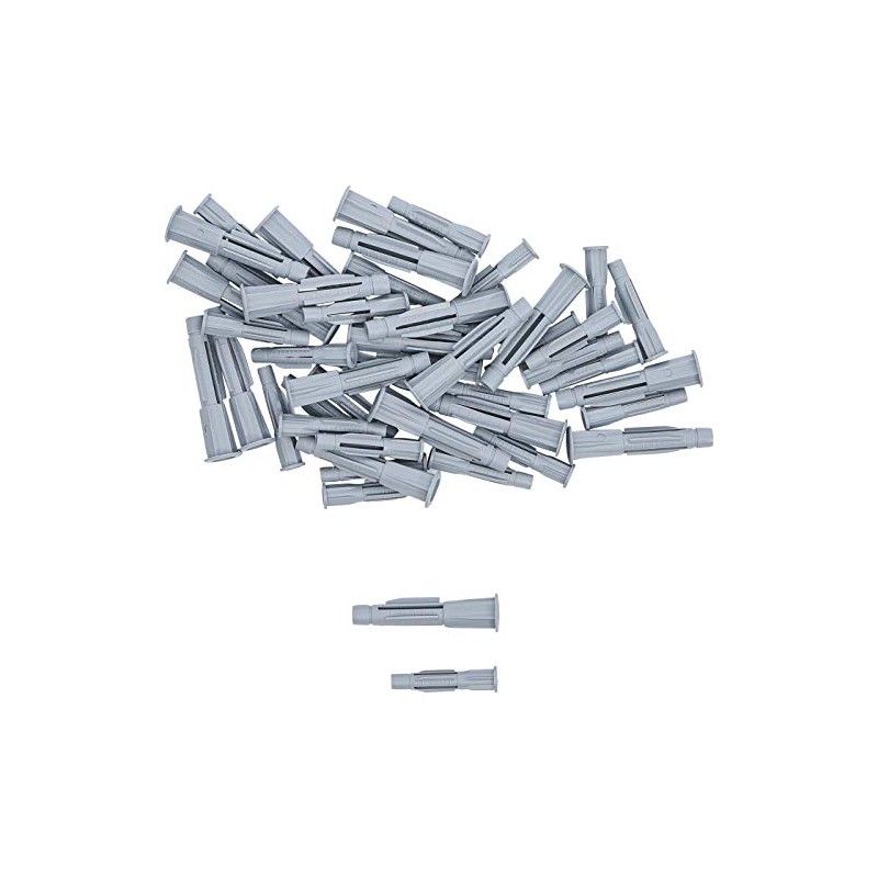 Kraftmann 80841 Hollow Wall Anchors Set of 50