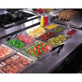 Cambro Clear Food Pan 1/2-65 mm CW (135)