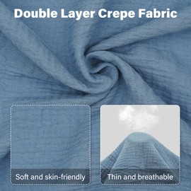 ZHONYEE Muslin Baby Swaddle Blanket for Newborn Wrap Soft & Breathable, Neutral Receiving Blanket for Boys and Girls Super Value 4 Packs Extra Large 42 x 42 Inches