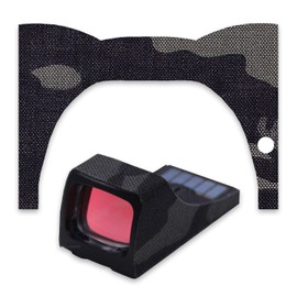 EDC Wrap - Optic Wrap Kit - Cordura (500D) - (Multicam Black) - Adhesive Fabric Wrap Compatible with Holosun SCS MOS - Made in USA